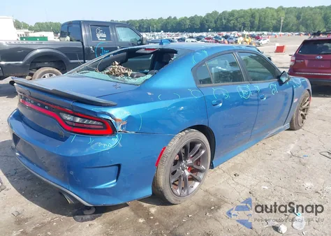 2020 Dodge Charger Scat Pack Rwd from USA, damaged, VIN 2C3CDXGJ2LH197136